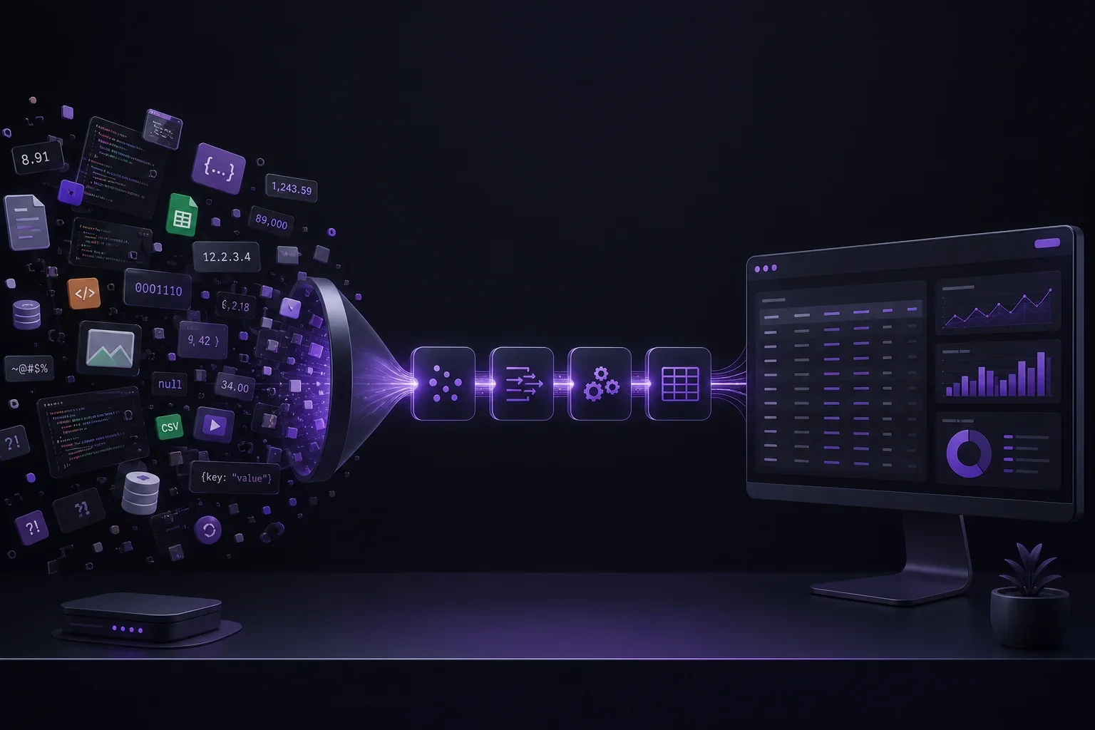 Struggling to make sense of your messy data? Mastering data parsing, validation, and transformation for cleaner insights.